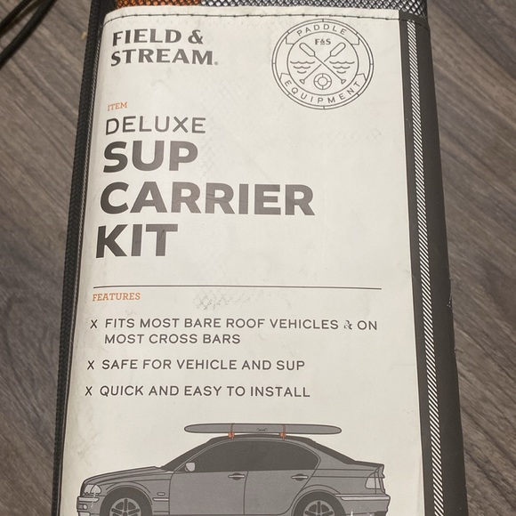 Field & Stream SUP Paddle Board Car Carrier Kit Rack Foam Block Roof or Crossbar - Picture 2 of 6